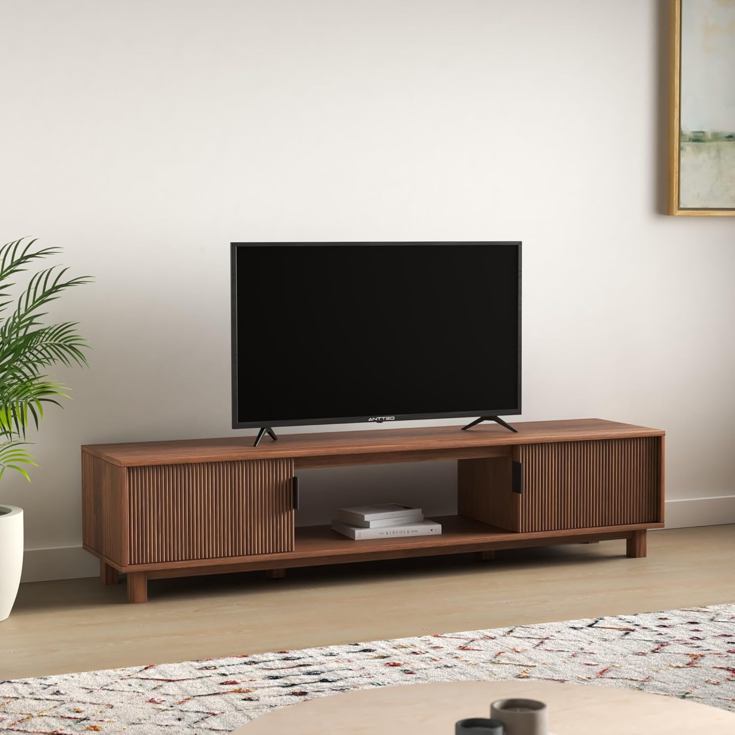 Antteq AB42D1 télévision 42 Pouces (TV 107 cm), Dolby Audio, LED, Triple Tuner DVB-C / T2 / S2, CI+, HDMI, Lecteur multimédia Via USB, Sortie Audio numérique, y Compris Mode hôtel