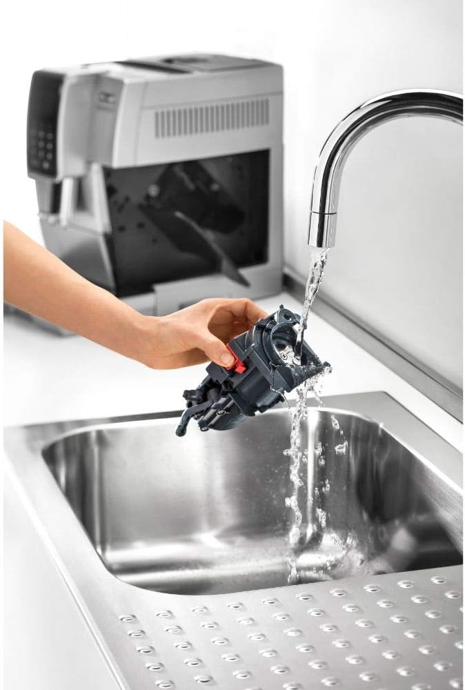 De'Longhi Dinamica Machine a Café Grain ECAM350.55.B Cappuccino et Expresso, 1.8L, Noir