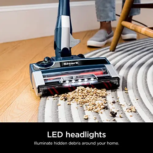 Shark HZ702 Ultralight PetPro Corded Stick Vacuum with PowerFins HairPro Odor Neutralizer Technology, Wine Purple, 0.37 L Capacity