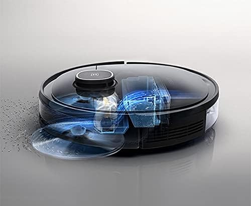 ECOVACS X8 PRO OMNI Robot Aspirateur Laveur avec Station Tout-En-Un, Puissance 18000Pa, Nettoyage Automatique Instantané OZMO ROLLER, Nettoyage à l'eau chaude 75℃, Ajout Solution Nettoyage Automatique