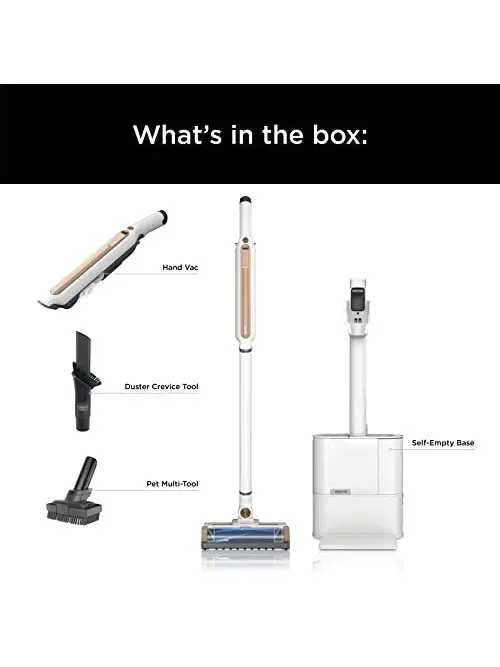 Shark WS642RG WANDVAC System Pet 3-in-1 Ultra-Lightweight Powerful Cordless Stick & Handheld Vacuum Combo with Charging Dock, Duster Crevice Tool & Pet Multi-Tool, Rose Gold