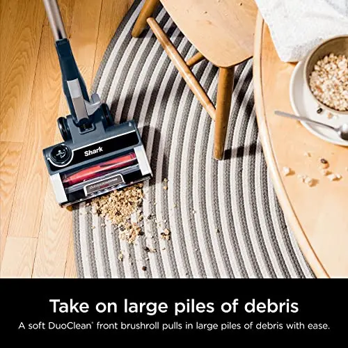 Shark HZ702 Ultralight PetPro Corded Stick Vacuum with PowerFins HairPro Odor Neutralizer Technology, Wine Purple, 0.37 L Capacity