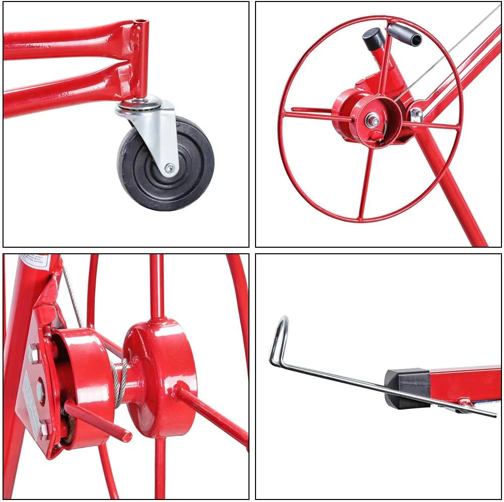 Sonnewelt Plattenheber 68 kg Traglast klappbar hhenverstellbar 140 cm -350 cm