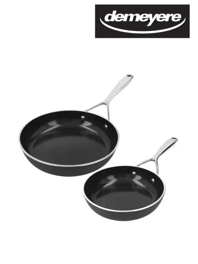 DEMEYERE ALU PLUS 3 Set de poêles, 2-pces