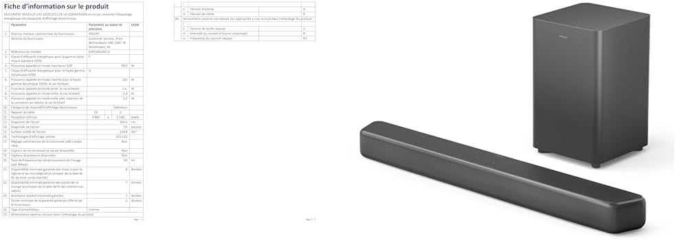 Philips Ambilight 43PUS8109 Smart TV LED 4K - Écran 43 Pouces avec Plate-Forme Pixel Precise Ultra HD, Titan OS et Son Dolby Atmos, Fonctionne avec l’Assistant Vocal Alexa et Google - Chrome satiné