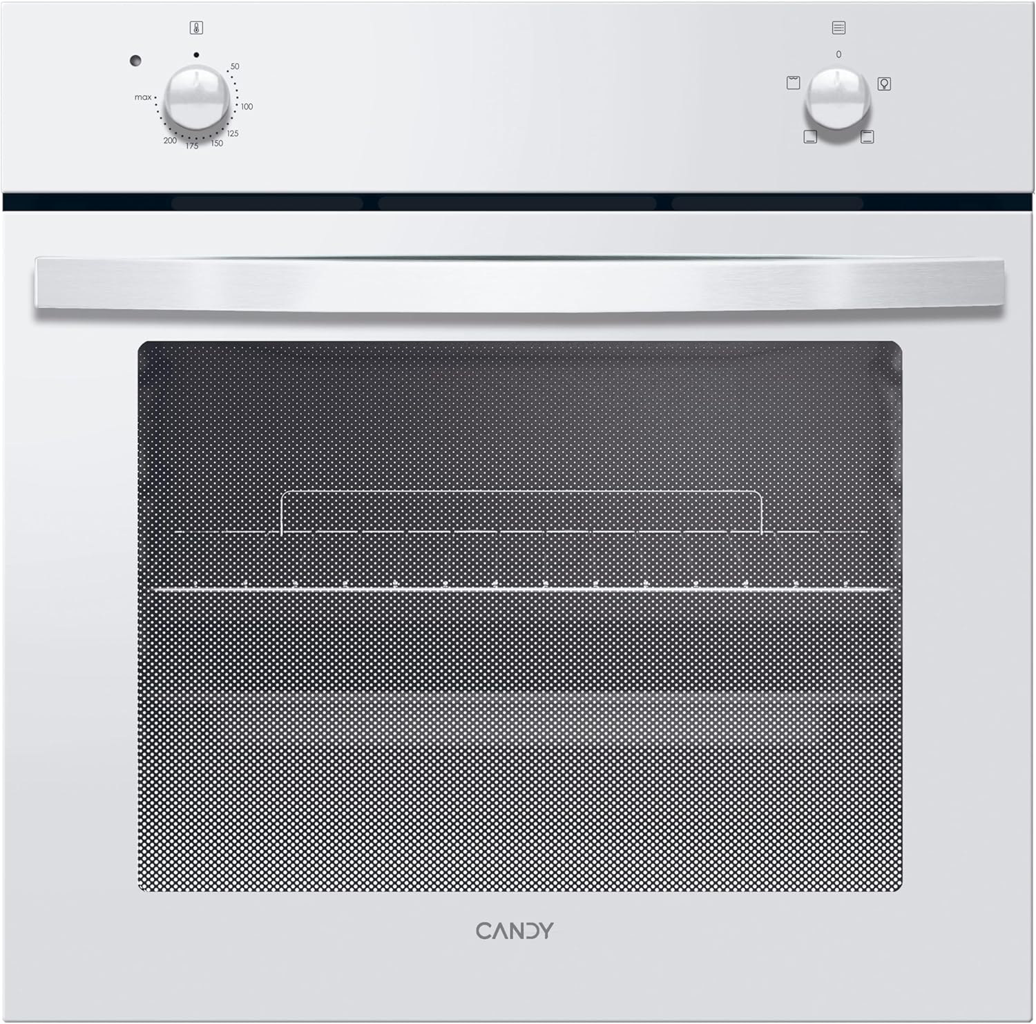 CANDY Four encastrable émail lisse FIDC N100, 70 litres, 3 modes de cuisson