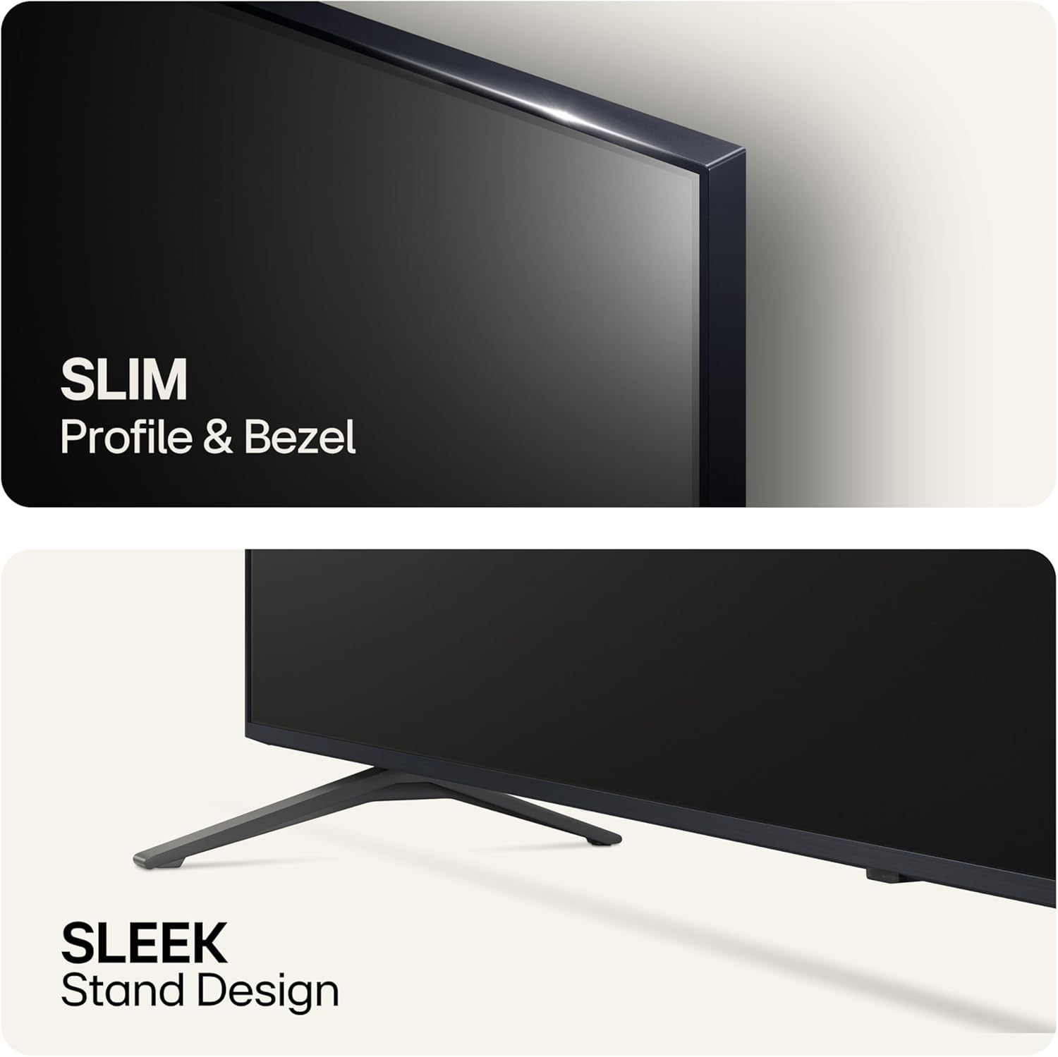 LG TV LED 2024 | 50UT73 | 50 Pouces | UHD | Processeur α5 gen 7 AI 4K, Noir