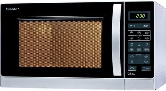 Sharp Home Appliances R742INW micro-onde Comptoir Micro-onde combiné 25 L 900 W Argent