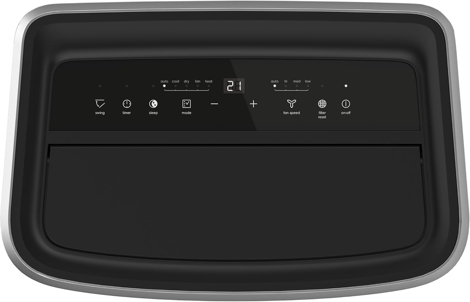 Electrolux Comfort 600 transportable AC BTU 9000, EXP26U338CW, Climatiseur Portable, 2,6 KW, Mode Silencieux, Fonction 3-en-1, WiFi, Affichage LED, Télécommande Intuitive, Blanc