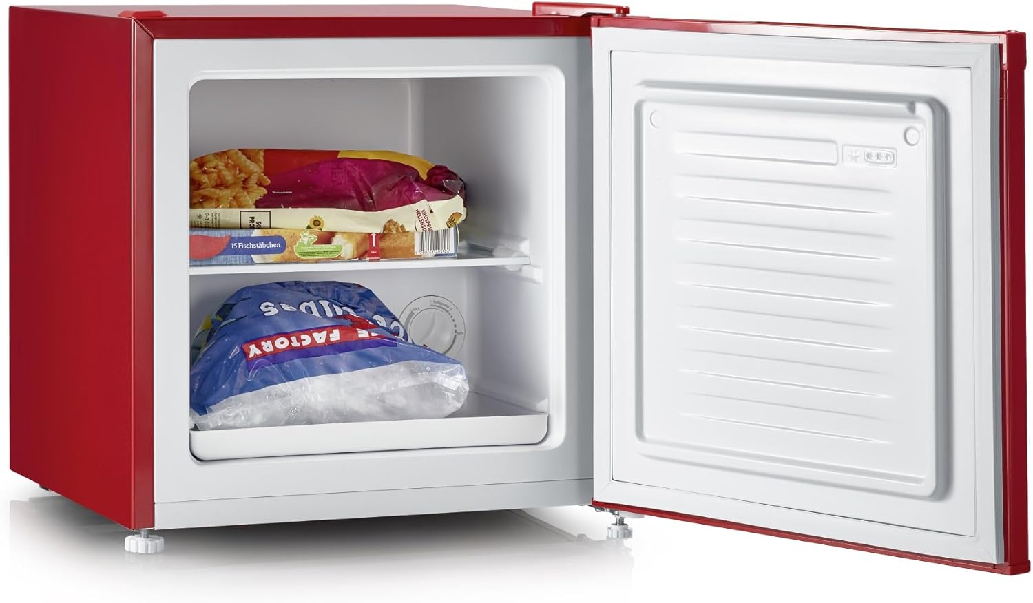 SEVERIN Combiné Table Top, Mini Bar, Mini réfrigérateur Pose libre, Réfrigérateur bar de largeur 56 cm, Volume : 120 Litres, Classe D, 110 kWh/an, 39 dB, Blanc, TKS 8846