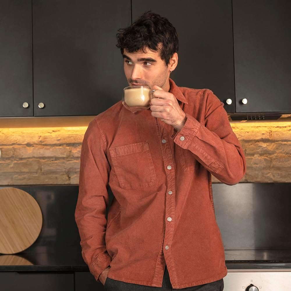 Cecotec Machine à café Express Power Espresso 20 Barista Cream. 2 Thermoblocks, 20Bars, Manomètre, Mode Auto pour 1 et 2 Café(s), Buse vapeur Orientable, Conduit pour Infusions, 2900W.