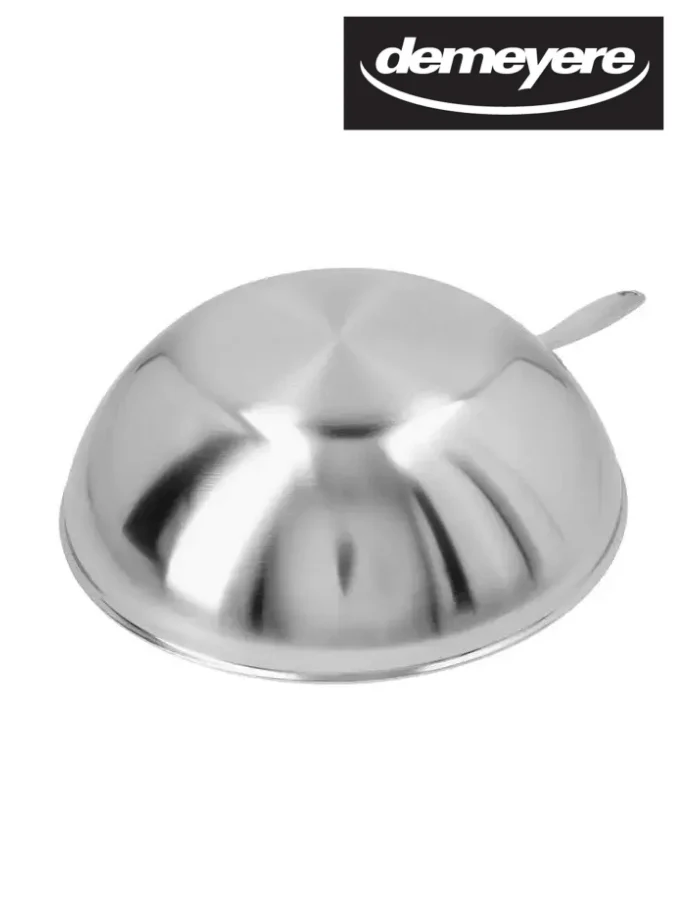 DEMEYERE INDUSTRY 5 Wok fond plat 30 cm
