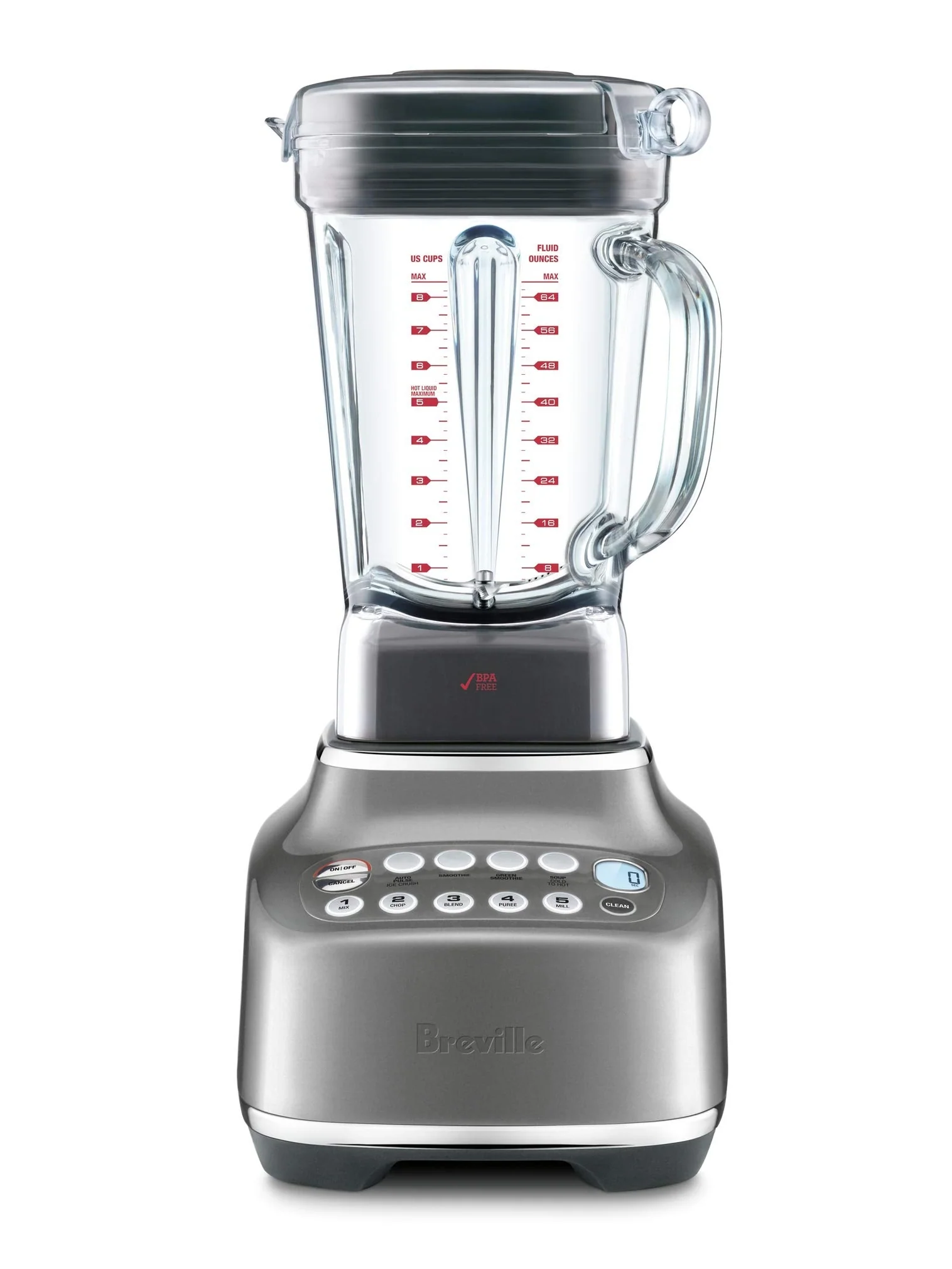 Breville Q Blender BBL820SHY, Smoked Hickory