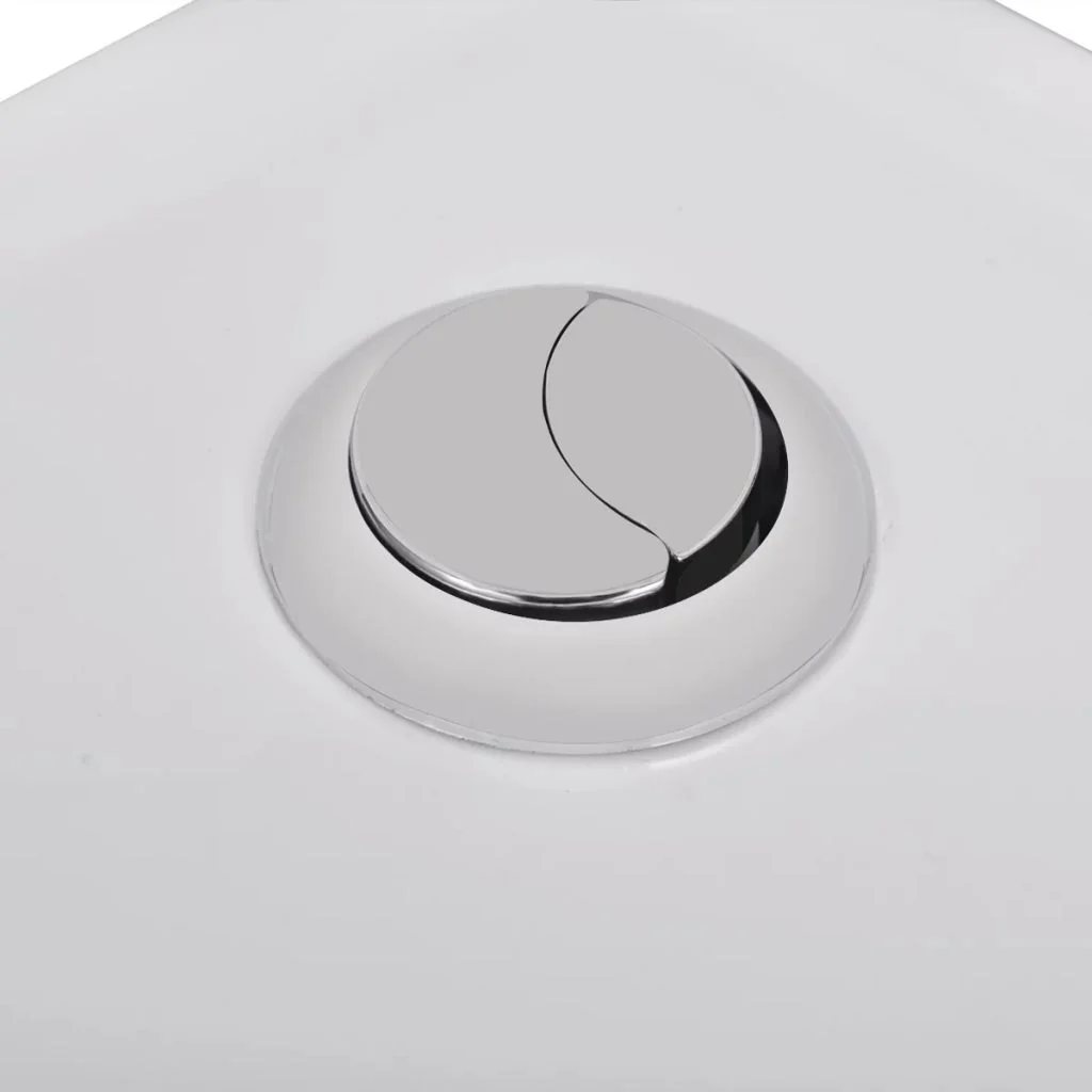 Toilette d'angle céramique cuvette toilette abattant WC blanc 02_0003559