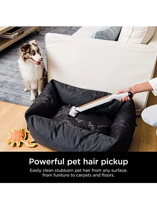 Shark WS642RG WANDVAC System Pet 3-in-1 Ultra-Lightweight Powerful Cordless Stick & Handheld Vacuum Combo with Charging Dock, Duster Crevice Tool & Pet Multi-Tool, Rose Gold