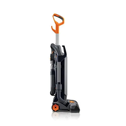 Hoover Commercial HushTone Upright Vacuum Cleaner, 15 inches with Intellibelt, For Carpet and Hard Floors, CH54115, Gray