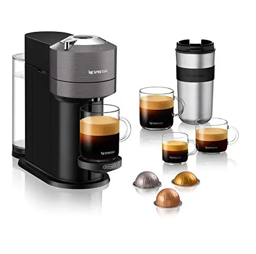 Nespresso Vertuo Next Coffee and Espresso Maker by De'Longhi, White