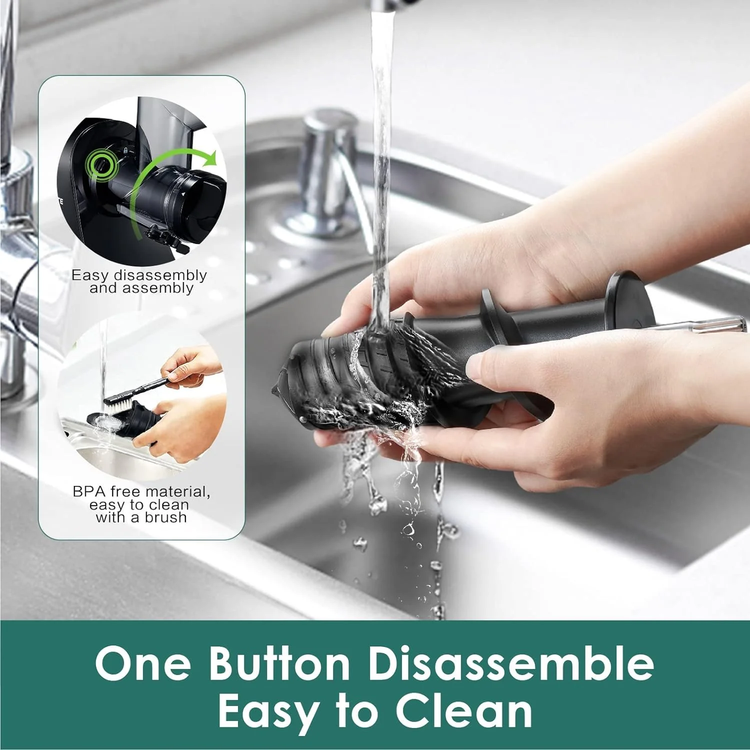 Fretta 3-inch Wide Feeding Chute Masticating Slow Juicers