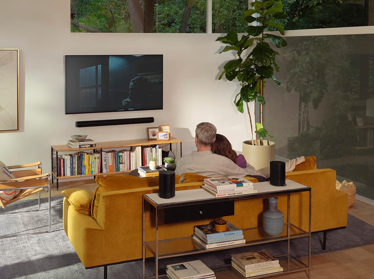 Sonos Era 100 | Enceinte intelligente avec Wi-Fi, Bluetooth, avec Amazon Alexa - Blanc