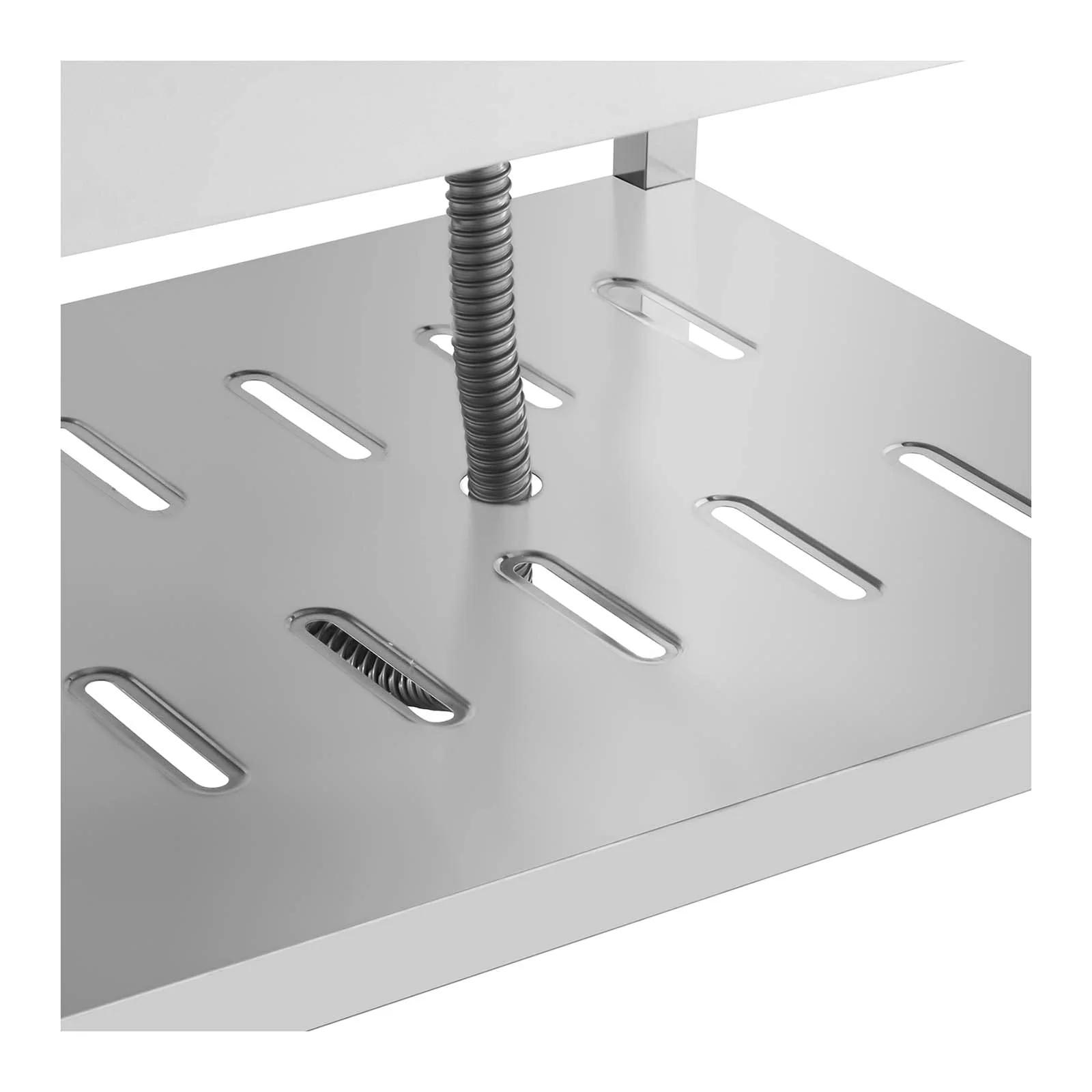 vier professionnel inox plonge professionnelle sur pied (dimensions : 140 x 70 cm, bac : 510x520x245mm, acier inoxydable) 14_0005013