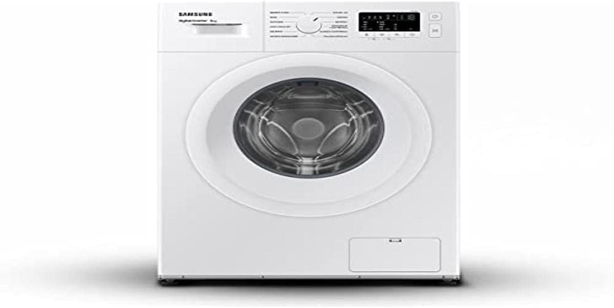 Machine à laver Samsung WW60A3120WE/ET Slim, autonome, 6 kg, 1200 tr/min, vapeur, chargement frontal, 85 x 59,5 x 40 cm, blanc