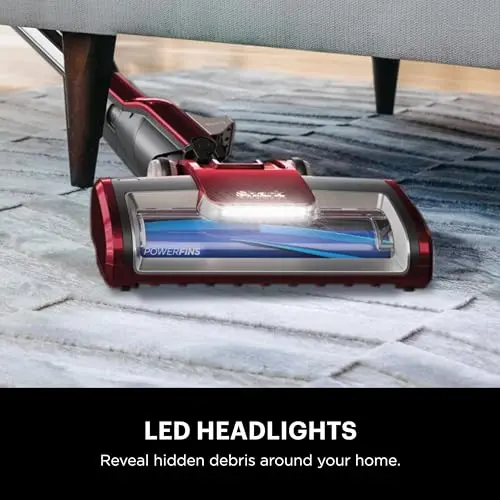 Shark HZ702 Ultralight PetPro Corded Stick Vacuum with PowerFins HairPro Odor Neutralizer Technology, Wine Purple, 0.37 L Capacity