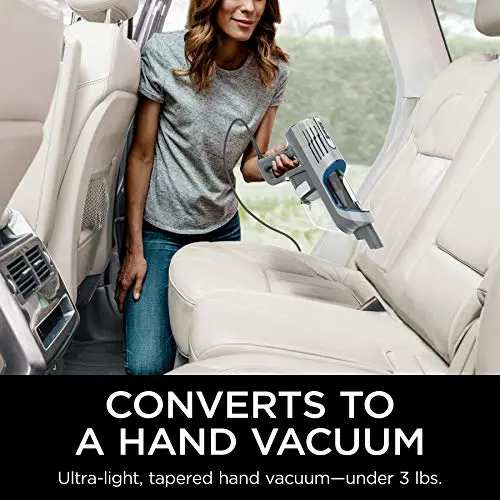 Shark HZ702 Ultralight PetPro Corded Stick Vacuum with PowerFins HairPro Odor Neutralizer Technology, Wine Purple, 0.37 L Capacity