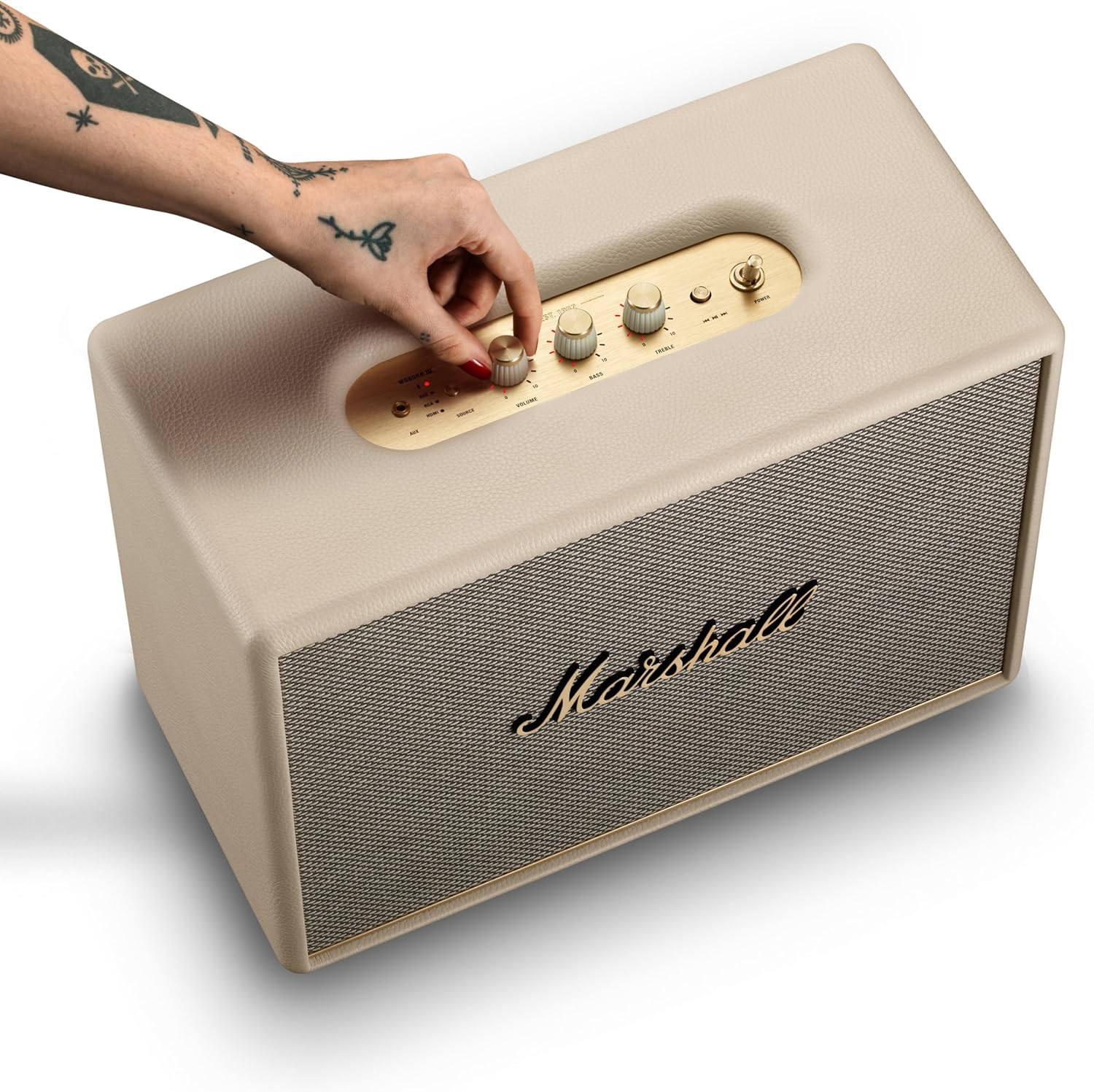 Marshall Woburn III Haut-Parleur Bluetooth, sans Fils - Creme