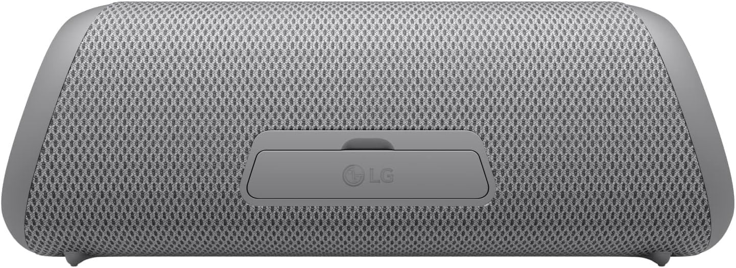 LG, Enceinte Bluetooth puissante, Portable, Enceinte Bluetooth Lumineuse, XBOOM 360°, Éclairage Personnalisable, Jusqu'à 24h d'autonomie, Enceinte Bluetooth Design, DXO2T