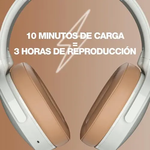 Skullcandy Hesh ANC Over-Ear Noise Cancelling Wireless Headphones with Charging Cable, 22 Hr Battery, Microphone, Works with iPhone Android and Bluetooth Devices - True Black