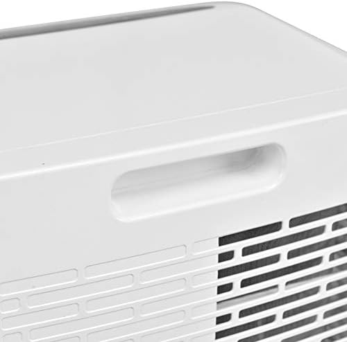 RELAX4LIFE Climatiseur Mobile Silencieux 9000BTU, Climatiseur Portable 4 en 1, Refroidisseur d'Air, Ventilateur, Déshumidificateur, Mode Nuit, 15-20㎡, Télécommande, Minuterie 24H, Classe Energie A