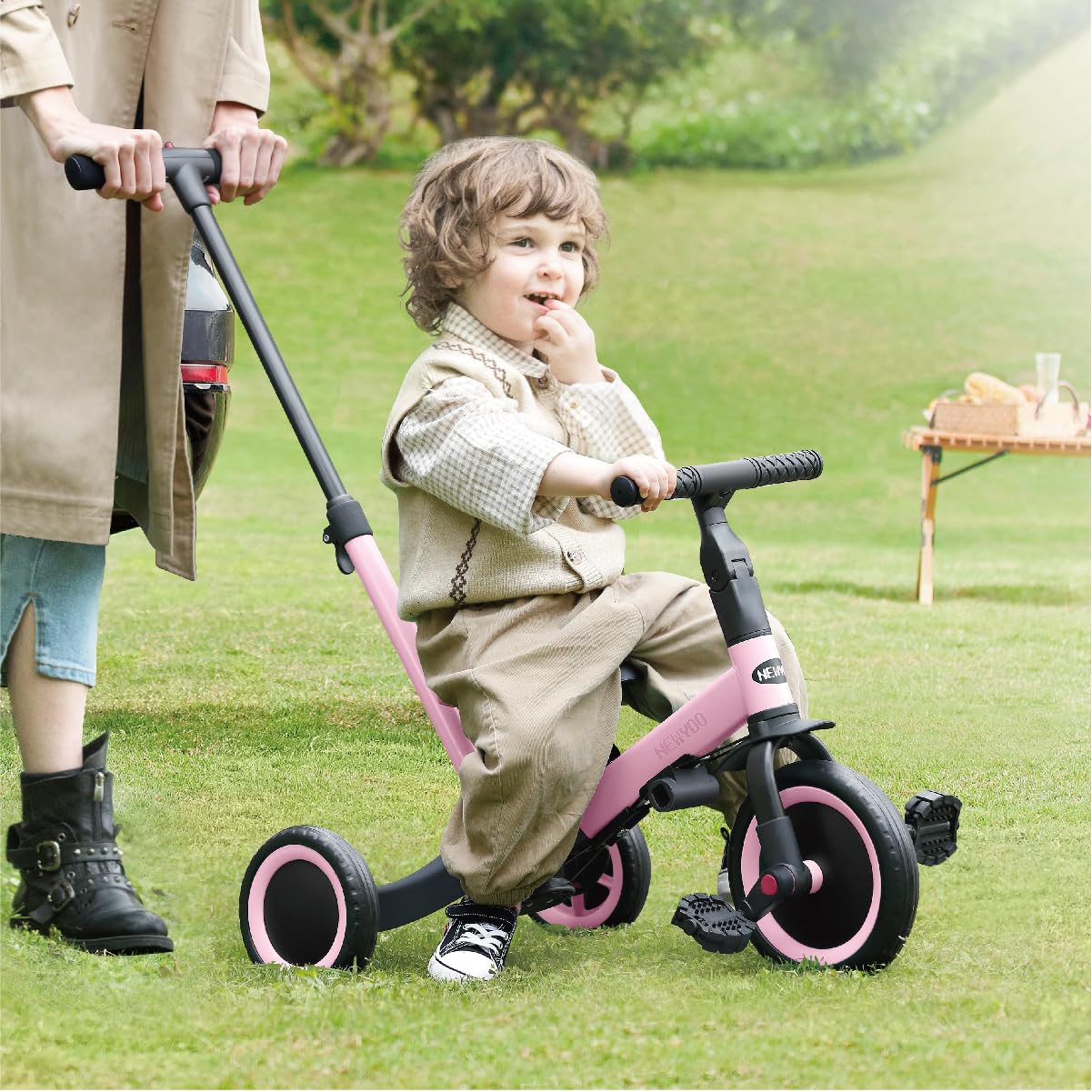 Newyoo Toddler Tricycle for 1-3 Year Old Boys & Girls