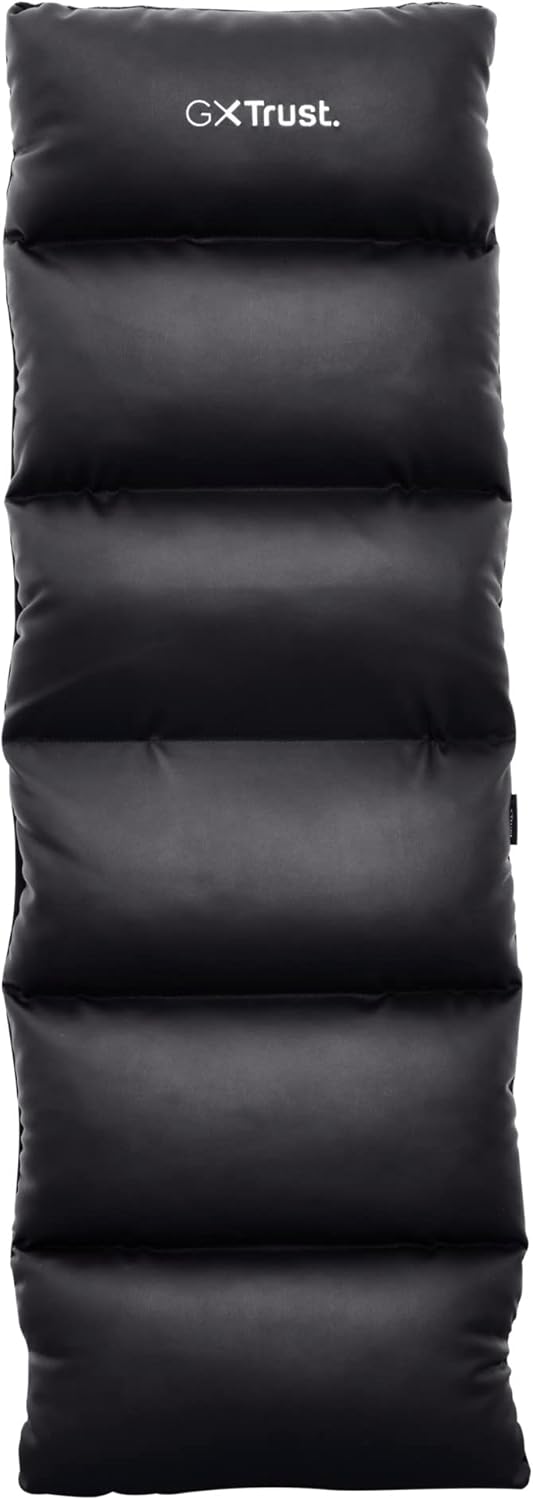 Trust Gaming GXT 718 Rayzee Chaise Gaming Pliable, Coussin De Sol pour Consoles, Appuie-tête et Dossier Réglables, Supporte Jusqu'à 125 kg, Fauteuil Gamer pour Jeux, Relax, Enfant, Lecture, Noir