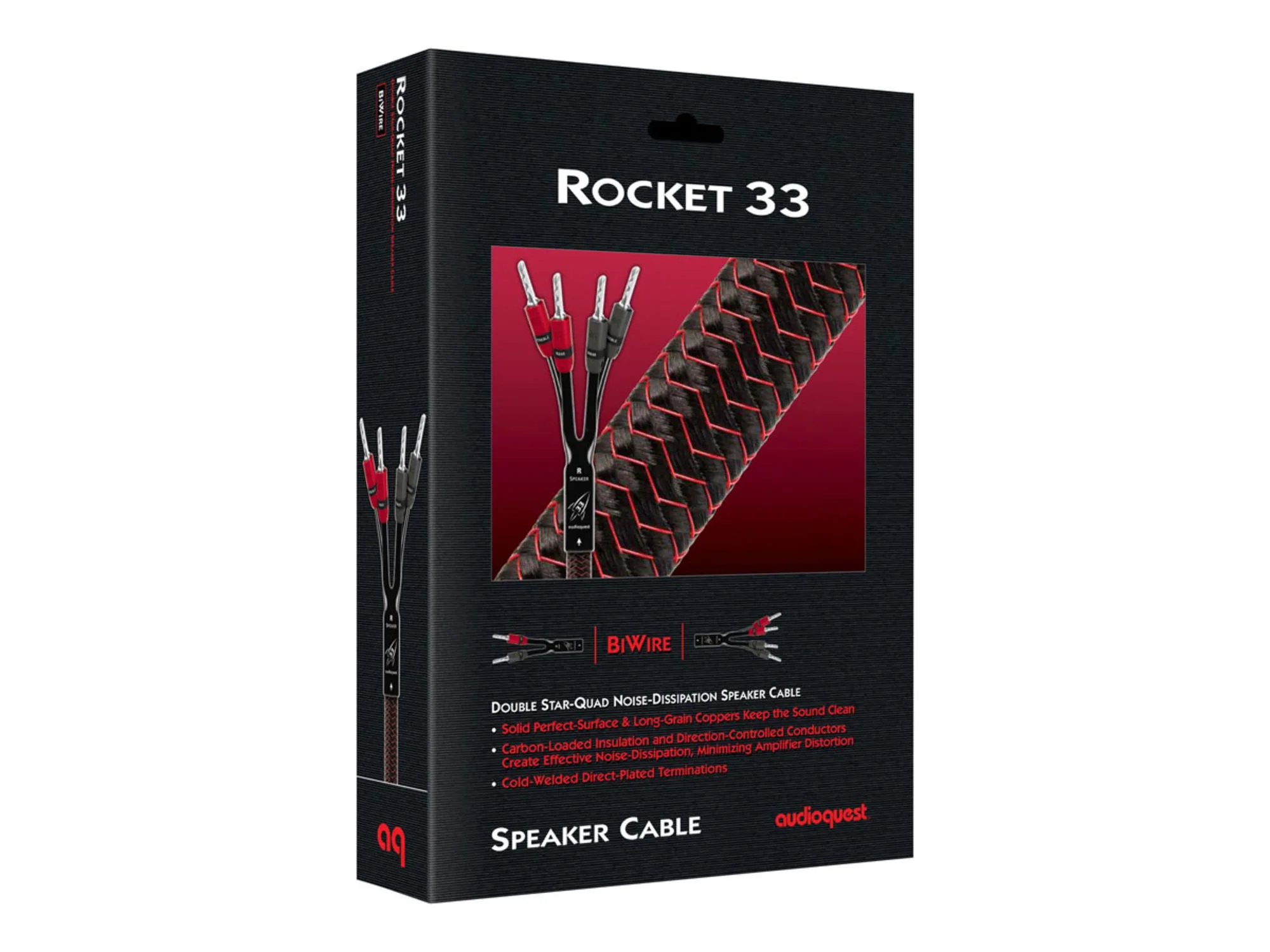 AUDIOQUEST Rocket 33 monté Bananes