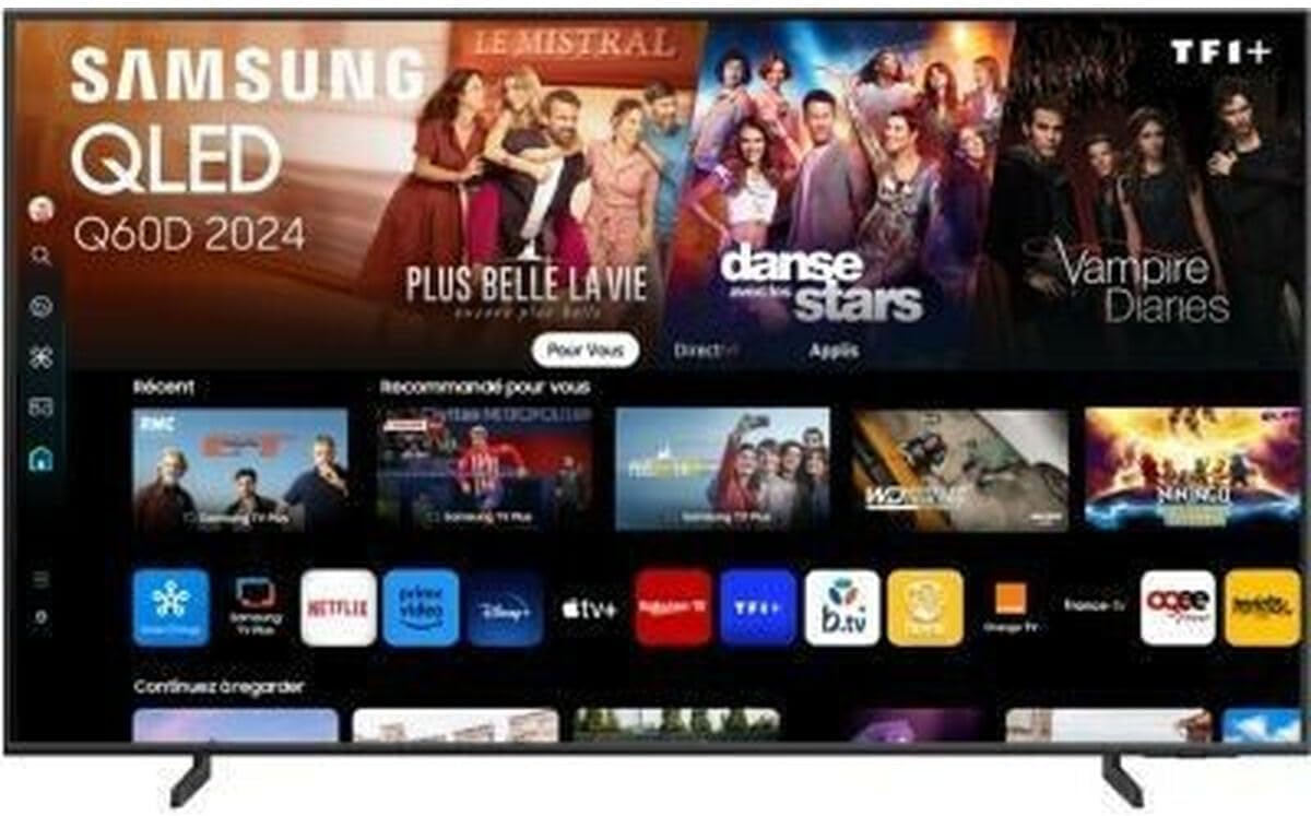 Samsung Téléviseur TQ85Q60D 85 (85 Pouces) QLED 4K Smart TV 2024