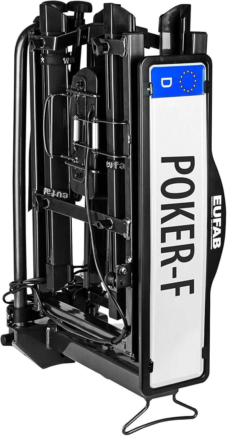 EUFAB 12010LAS Porte-vélo Pliable Raven pour 2 vélos