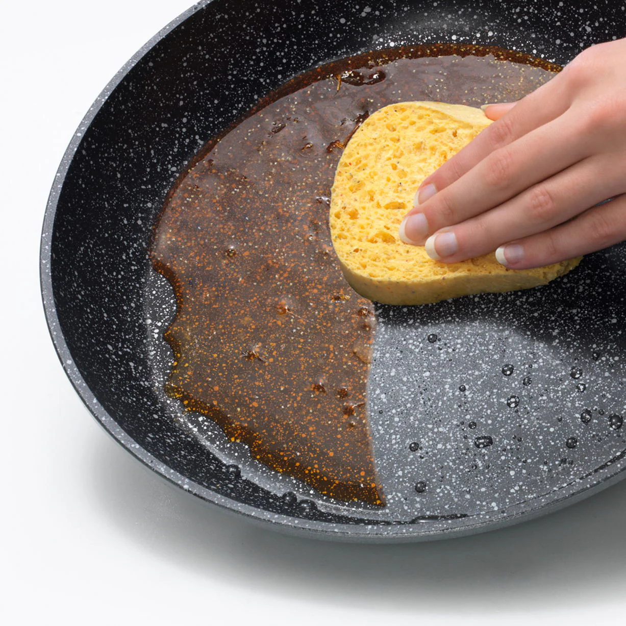 FUTURE Sauteuse 28 cm, avec couvercle en verre avec fonction passoire Stoneline