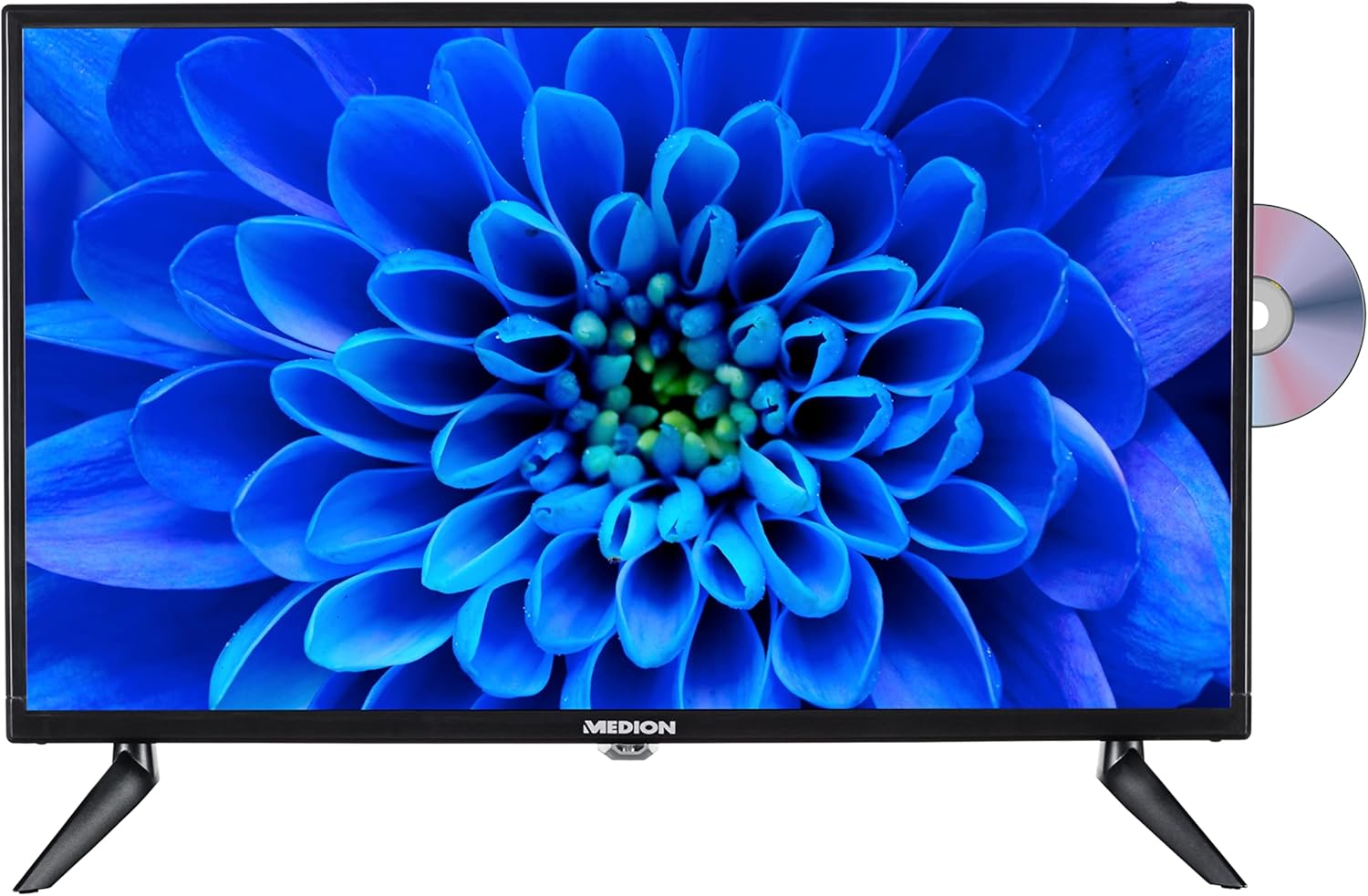 MEDION E14080 (MD 30224) Téléviseur Full HD 100,3 cm (40 Pouces) (Lecteur DVD intégré, récepteur Triple Tuner DVB-T2 DVB-C DVB-S2, 2 x HDMI, VGA, USB, Mediaplayer, CI+)