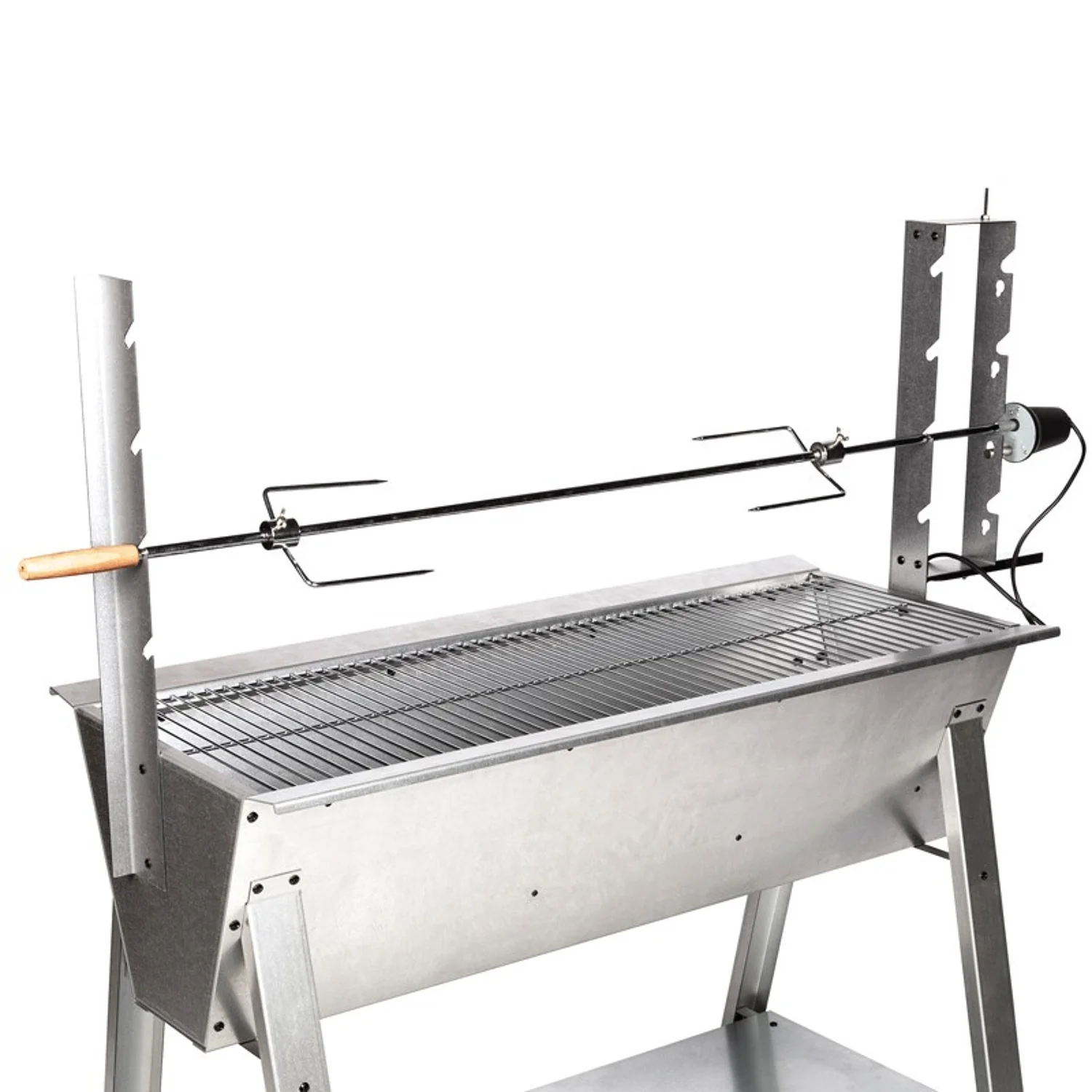 Rôtissoire à bois et à charbon de bois TITAN Somagic