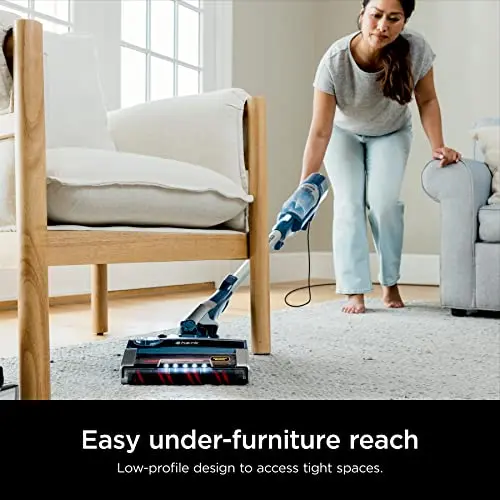 Shark HZ702 Ultralight PetPro Corded Stick Vacuum with PowerFins HairPro Odor Neutralizer Technology, Wine Purple, 0.37 L Capacity