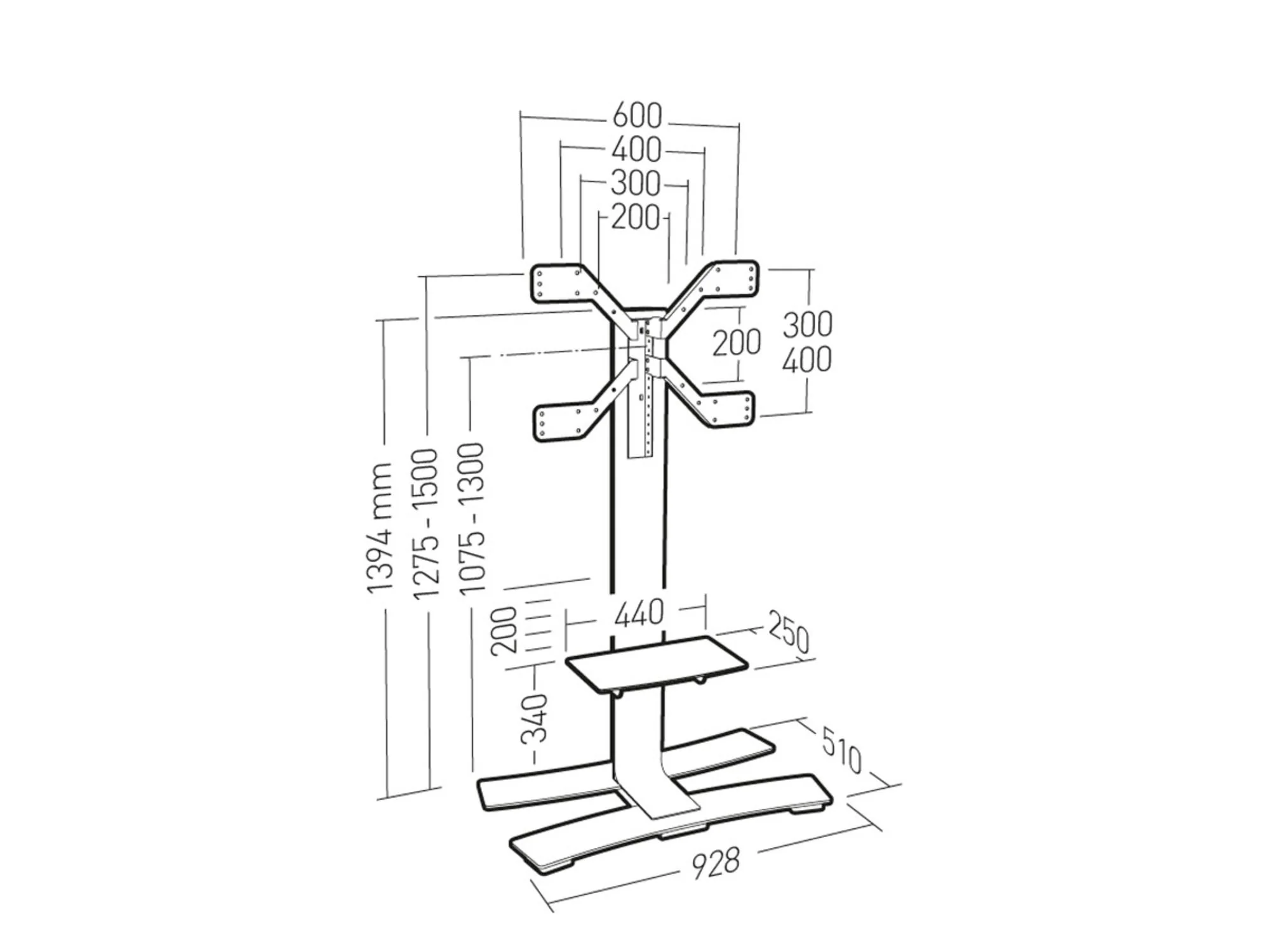 ERARD WILL 1400 XL + Tablette