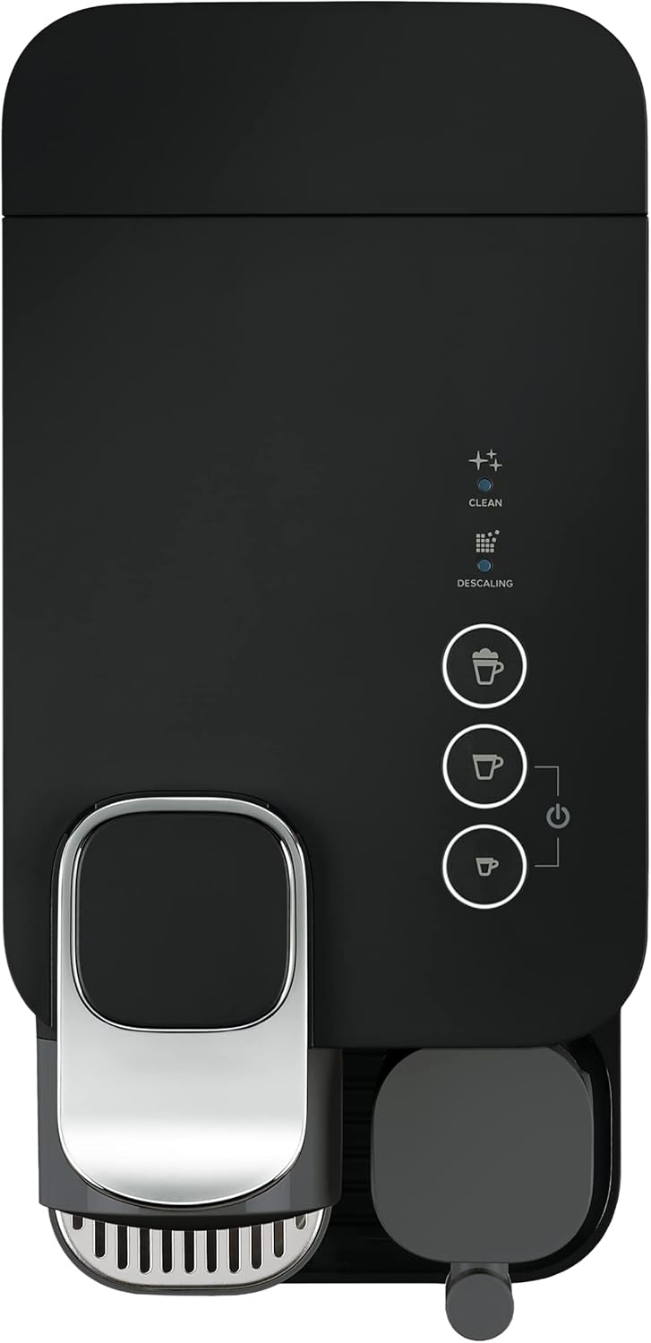 De'Longhi Nespresso Lattissima One Evo EN510.B, Machine a Café Capsule, Expresso et Cappuccino, 1450W, Noir
