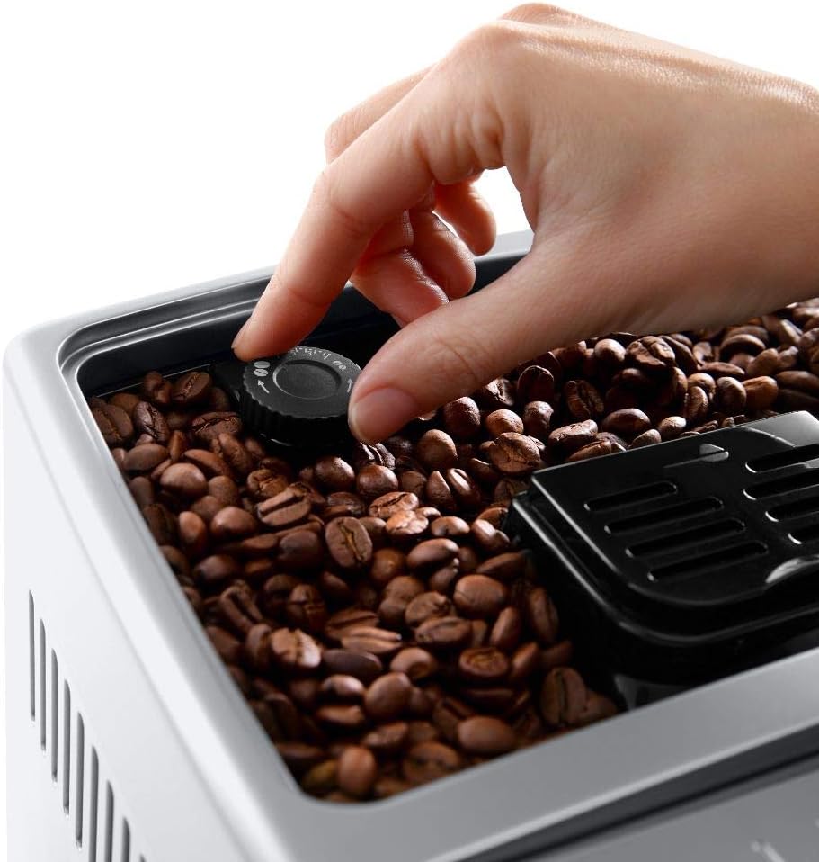 De'Longhi Dinamica Machine a Café Grain ECAM350.55.B Cappuccino et Expresso, 1.8L, Noir