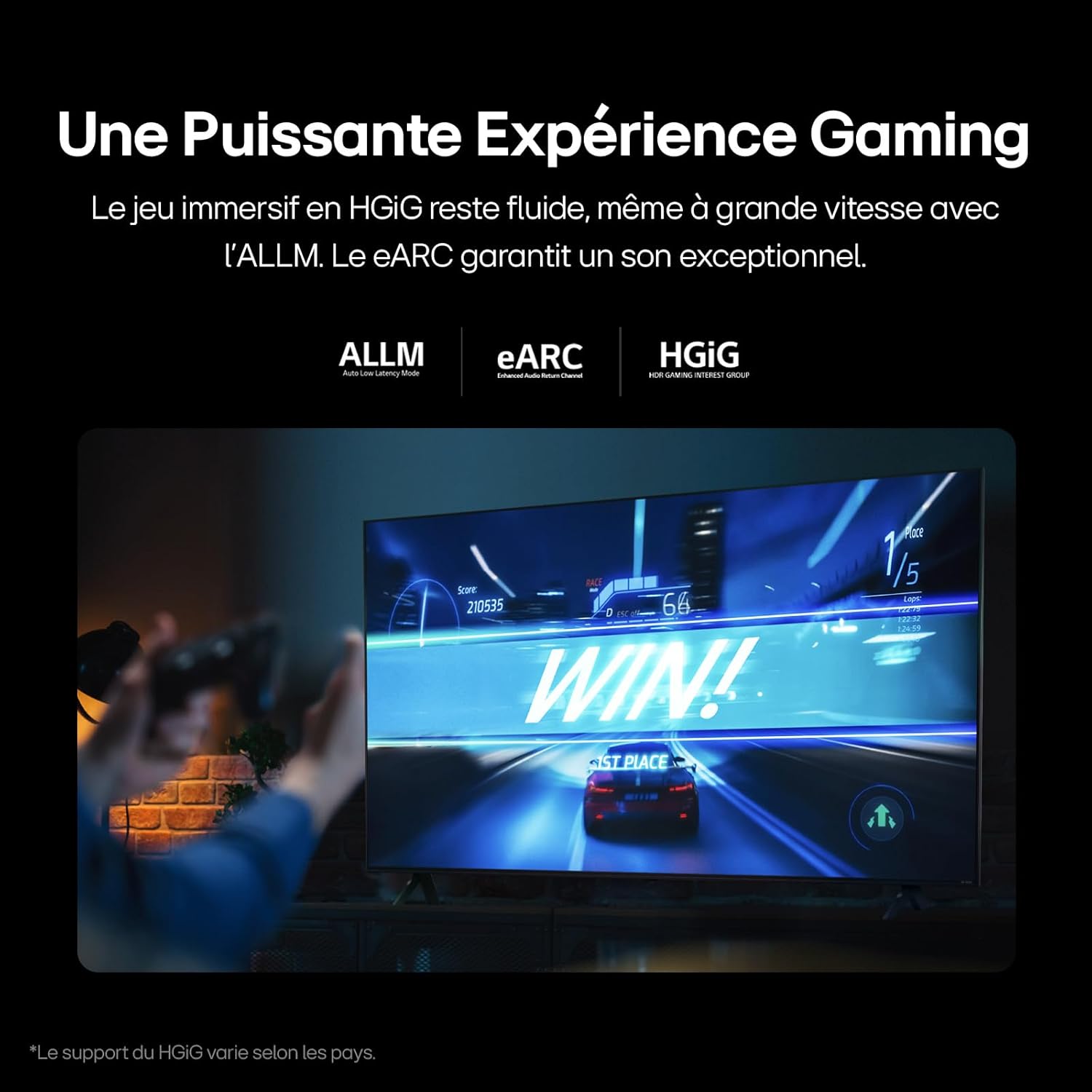 LG TV LED 2024 | 50UT73 | 50 Pouces | UHD | Processeur α5 gen 7 AI 4K, Noir