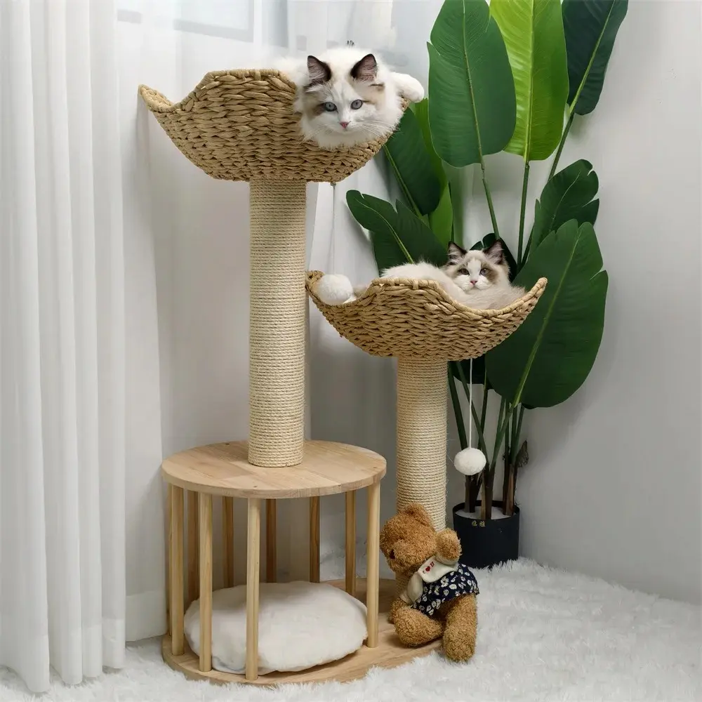Arbre à chat design luxe - Confort et élégance