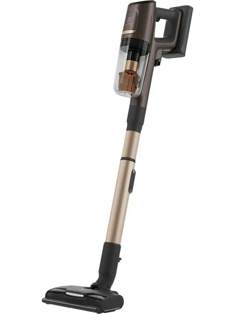 Electrolux Ultimate800, EHVS85W3AM, Complete Home Lightweight Cordless Stick Vacuum, Motorized Nozzles, 5-step Filtration, LED Smart Display, for Floors, Upholstery, Mattresses, in Mahogany Bronze