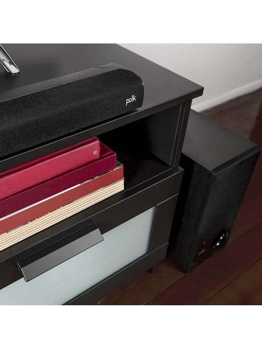 Polk Audio Signa S2 Low Profile TV Sound Bar, Works with 4K & HD TVs, Wireless Subwoofer, Includes HDMI & Optical Cables, Bluetooth Enabled, Black