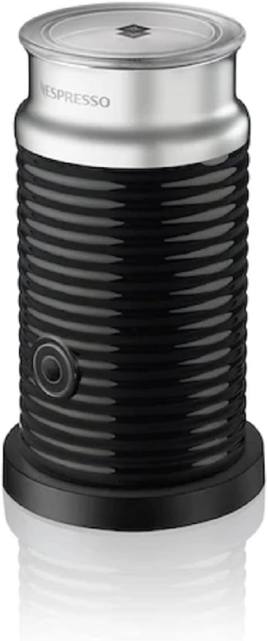 Nespresso Machine à café à capsules DeLonghi ENV 120.BWAE Vertuo Next Premium avec mousseur à lait, marron