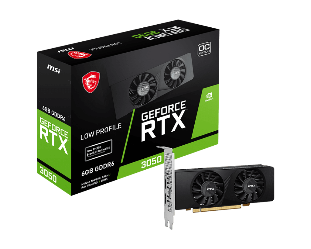 MSI GeForce® RTX 3050 LP 6G OC