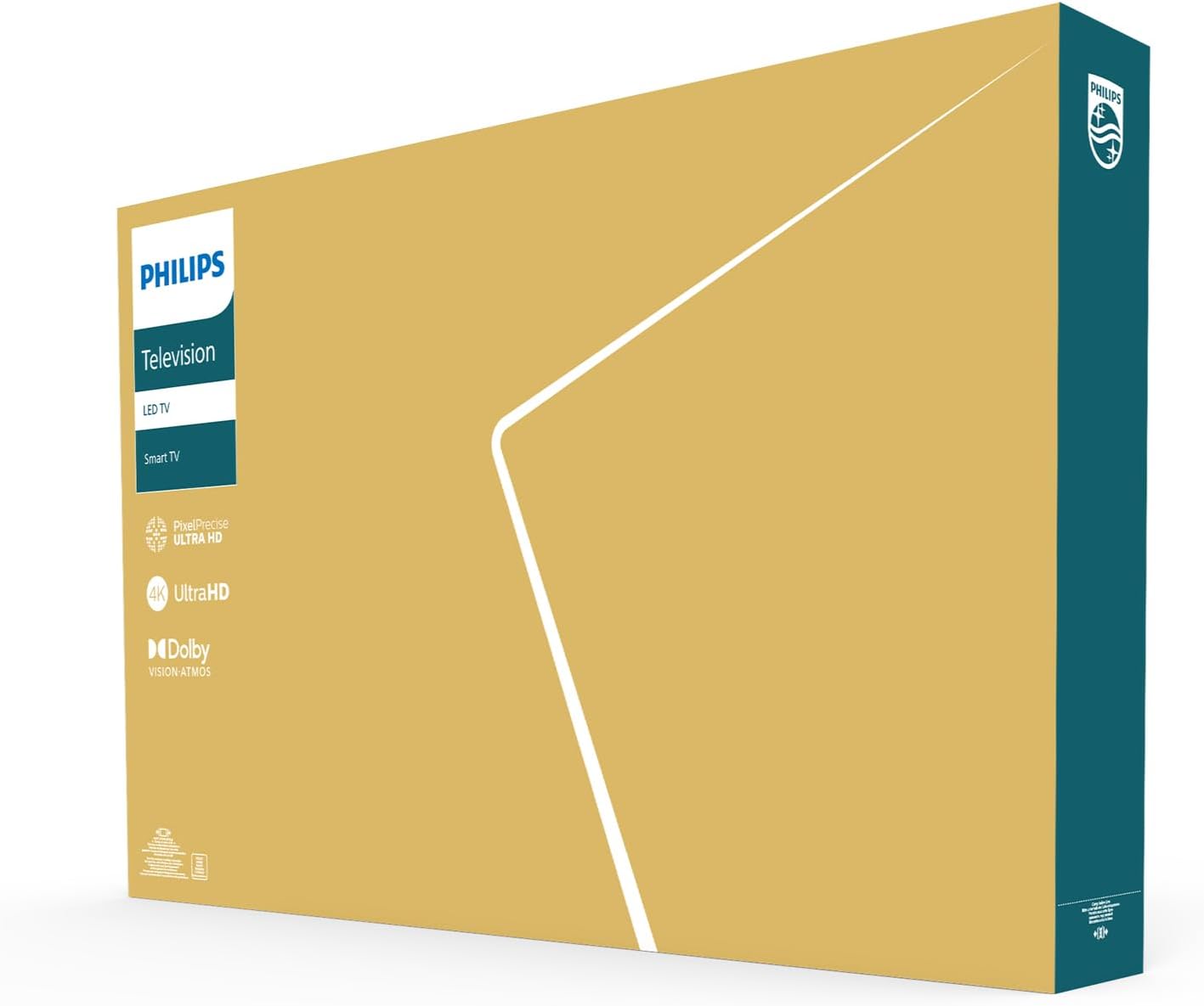 Philips 50PUS7609 Smart TV LED 4K - Écran 50 Pouces avec Plate-Forme Pixel Precise Ultra HD Titan OS et Son Dolby Atmos, Fonctionne avec Alexa et l’Assistant Vocal Google - Gris Anthracite